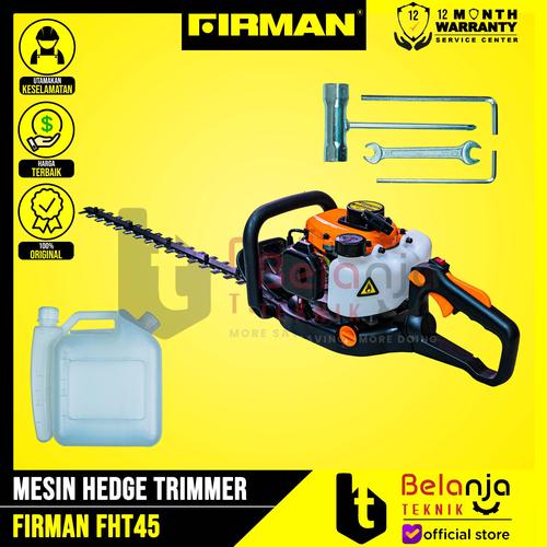 [EZM.3503548] Firman Hedge Trimmer FHT-45 2 Tak Mesin Potong Dahan Pagar FHT45