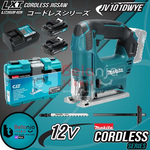 [EZM.3503653] Makita Cordless Jigsaw JV101DWYE Mesin Gergaji Jig Saw JV 101 DWYE 12V