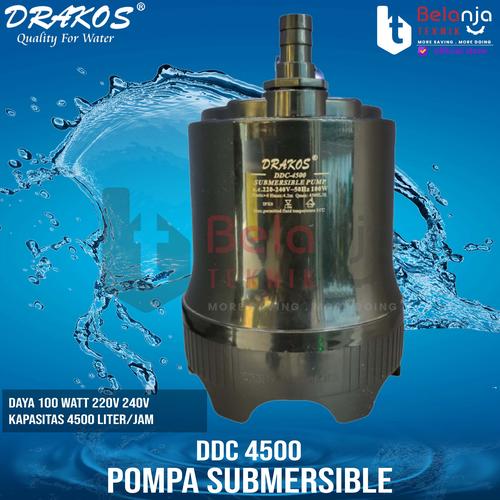 [EZM.3503734] Drakos Pompa Air Celup DDC 4500 Submersible Pump Kolam Ikan DDC4500