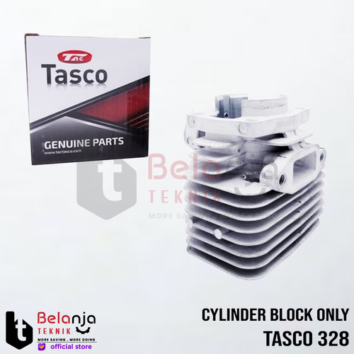 [EZM.3503742] Tasco Cylinder Block Only 328 Blok Mesin Potong Rumput Gendong 2 Tak
