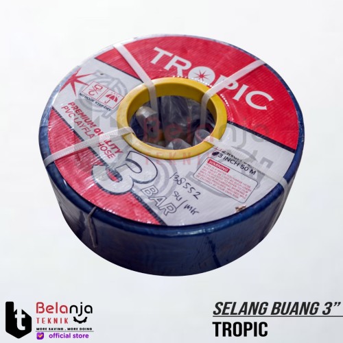 [EZM.3503745] Tropic Selang Buang Pompa Irigasi 3 Inch Selang Buang Sunny Hose 3" In