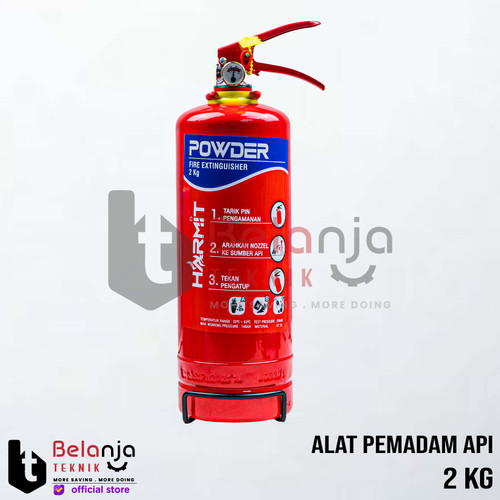 [EZM.3503747] Apar Alat Pemadam Kebakaran Api Bubuk 2 KG Powder Fire Extinguisher