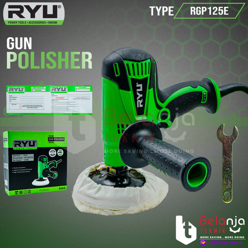 [EZM.3503824] RYU MESIN POLES POLISHER RGP 125E RGP125 E RGP125E 5 INCH