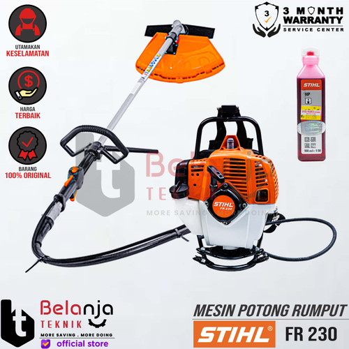 [EZM.3503952] STIHL Mesin potong rumput Gendong FR230 Brush Cutter Bensin FR 230 GRM