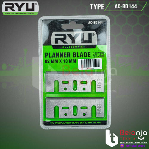 [EZM.3503969] RYU Mata Pisau Serut Ketam Sugu Pasah SKH 82 X 10 MM Planner Blade