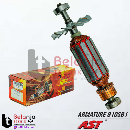 [EZM.3504014] AST Armature Mesin Gurinda Hitachi G10SB1 Angker Angle Grinder Gerinda