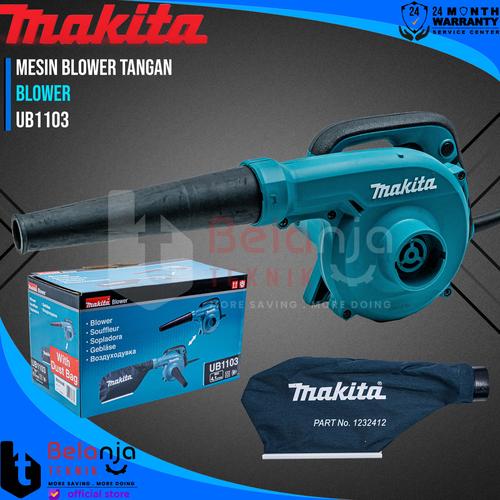 [EZM.3504070] Makita Mesin Blower Tangan UB 1103 Hand Blower 600 Watt UB1103 Jepang