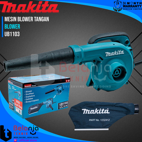 [EZM.3504070] Makita Mesin Blower Tangan UB 1103 Hand Blower 600 Watt UB1103 Jepang