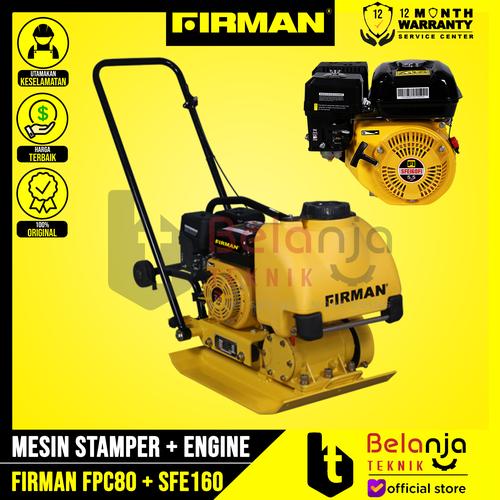 [EZM.3504081] Firman Mesin Stamper kodok FPC 80 EC + Firman Mesin Penggerak SFE 160