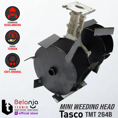 [EZM.3504104] Tasco Mini Tiller Weeding Head TMT 264 B Penggembur TMT264B As Kotak