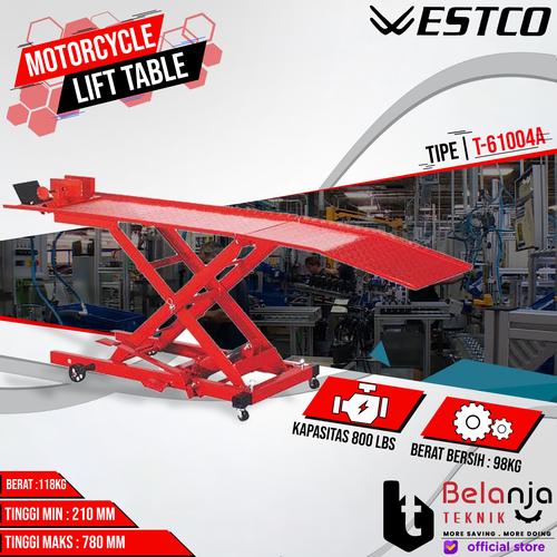 [EZM.3504142] WESTCO Motorcycle Lift Table T61004A Bike Lift Alat Pengangkat Motor