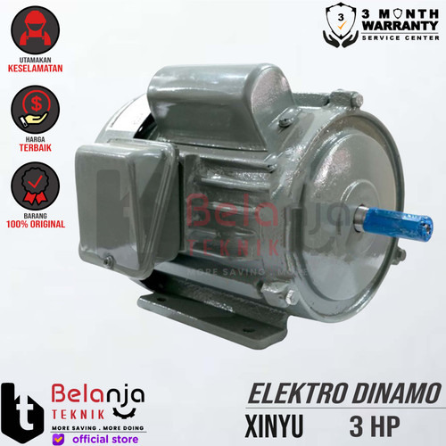 [EZM.3504366] Xinyu Mesin Dinamo Electro Motor 3HP 1 Phase 4 Pole