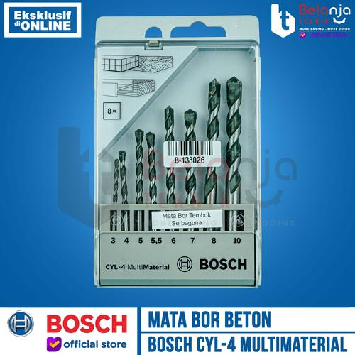 [EZM.3504443] BOSCH Mata Bor Beton Set 8 pcs CYL 4 Multi Material CYL4 Multipurpose