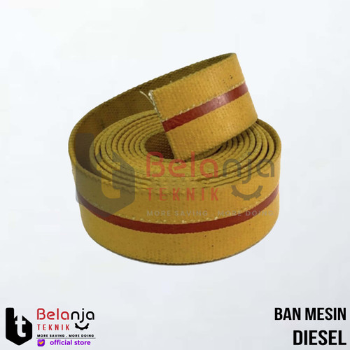 [EZM.3504457] Ban Mesin Diesel 3" Inch X 4MM Vanbelt Mesin Diesel 3 Inch X 4 MM