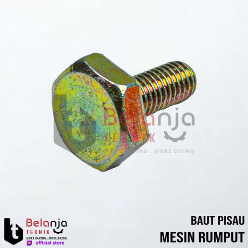 [EZM.3504524] BAUT PISAU MESIN RUMPUT GENDONG