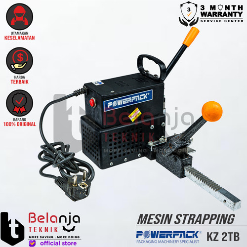 [EZM.3504611] Powerpack Mesin Electric Strapping KZ 2TB 250 Watt Alat Press KZ2TB
