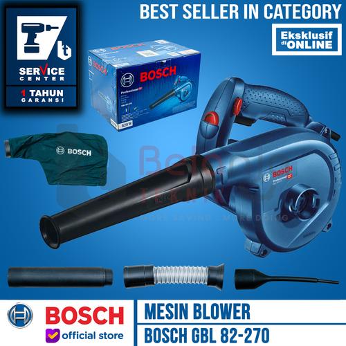 [EZM.3504640] Bosch Blower dengan Dust Extraction GBL 82-270 KIT 820 WATT
