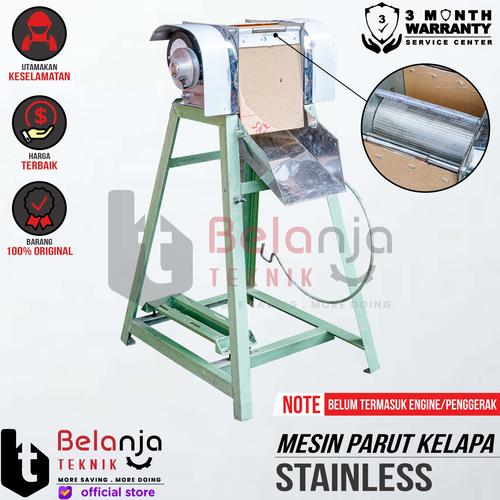 [EZM.3504661] Mesin Parutan Kelapa AG TEKNIK Stainless Steel Body Only