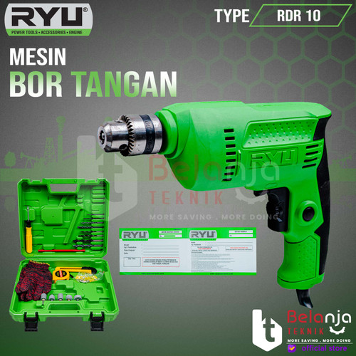 [EZM.3504697] Tekiro RYU Mesin Bor Tangan RDR 10 10 mm RDR10 10mm