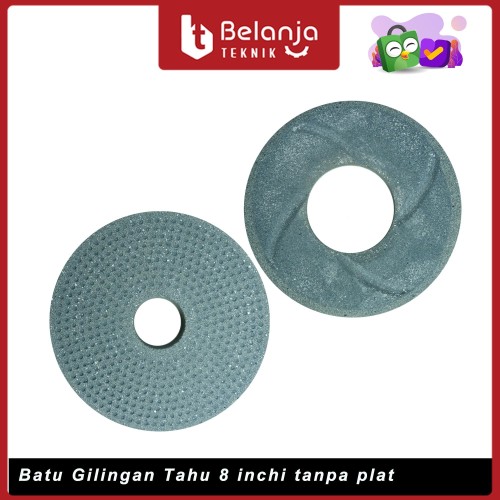 [EZM.3504702] Batu Gilingan Tahu 8 Inchi Tanpa Plat