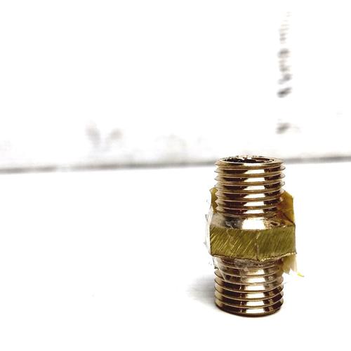 [EZM.3504706] SAMBUNGAN NEPPLE (DOUBLE NEPPLE ¼" KOMPRESOR)