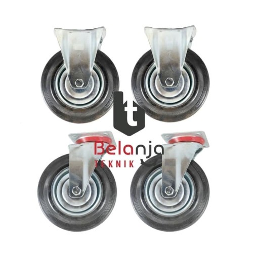 [EZM.3504749] Roda 4 Inchi Hidup dan Mati Set