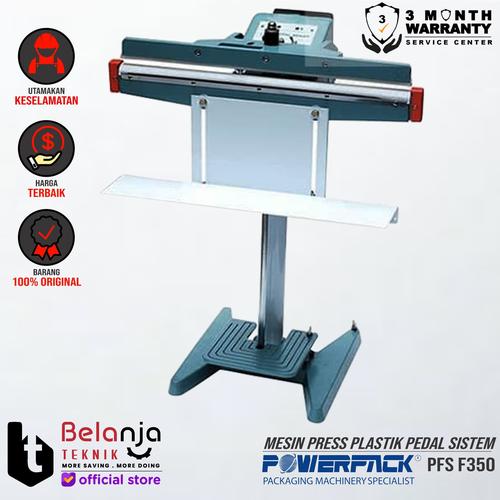 [EZM.3504783] Powerpack Mesin Press Plastik Pedal Sistem PFS F350 Sealer PFS F 350