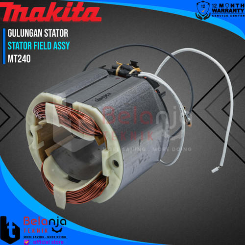 [EZM.3504815] Maktec Stator Field MT240 Bantalan Gulungan Mesin Cutting Off MT 240