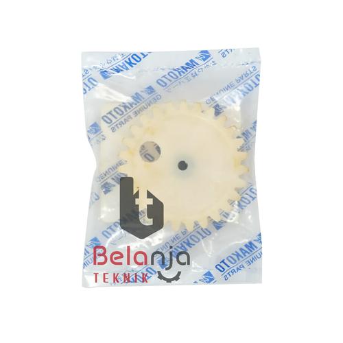 [EZM.3504961] Makoto Worm Gear 038 Sparepart Mesin Chainsaw Roda Gigi Cacing Gergaji