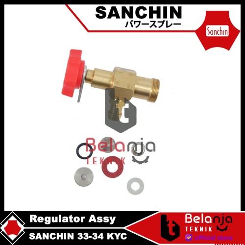 [EZM.3504971] KYC Sanchin Regulator Assy 33-34 Sparepart Mesin Steam
