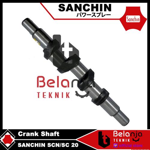 [EZM.3505003] Crankshaft Poros Engkol Mesin Power Sprayer JM22 JM 22 Crank Shaft
