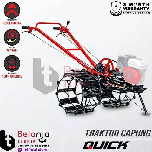 [EZM.3505011] Quick Traktor Bajak Sawah Capung Metal Tanpa Mesin Penggerak