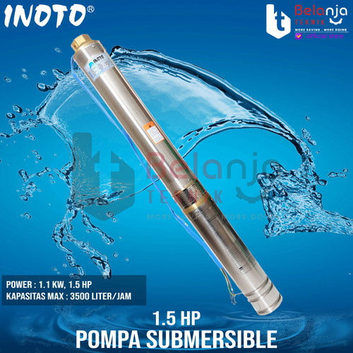 [EZM.3505130] Pompa Air Satelit - Submersible Inoto 1.5 HP SS