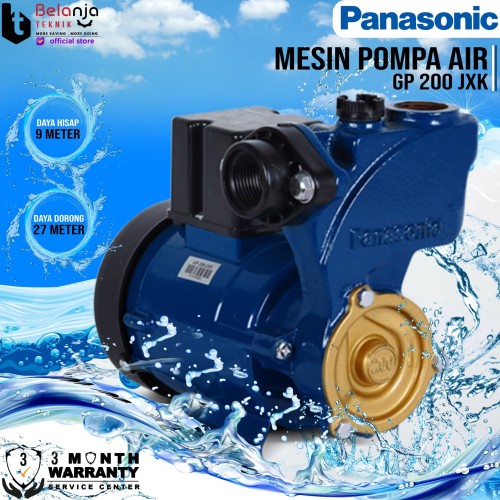 [EZM.3505147] Panasonic Mesin Pompa Air GP 200 JXK Water Pump 9 Meter GP200JXK