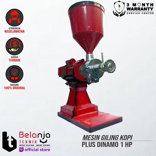 [EZM.3505179] Mesin Giling Kopi - Coffee Grinder Plus Dinamo 1 HP