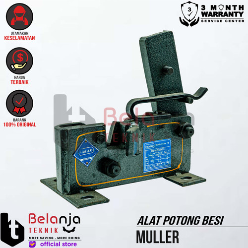 [EZM.3505183] Alat Potong Besi Behel 18mm - Muller