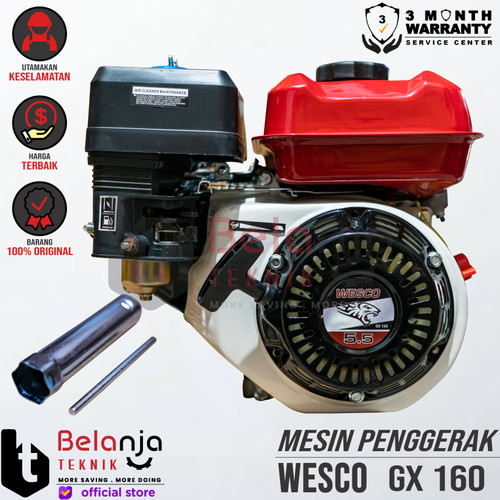 [EZM.3505208] Mesin Penggerak Wesco GX 160 - Engine
