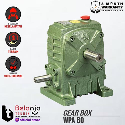 [EZM.3505284] Gearbox WPA 60 (1: 10 - 20 - 30 - 40 - 60)