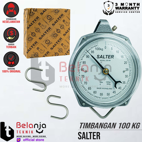 [EZM.3505298] Alat Ukur - Timbangan Gantung Salter 100 Kg