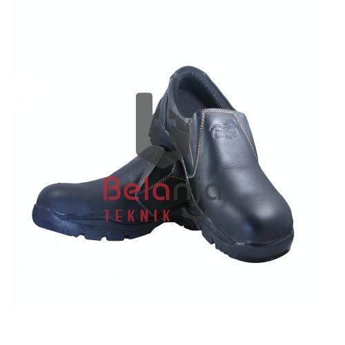 [EZM.3505306] Sepatu Safety Steel Horse 9133 Hitam