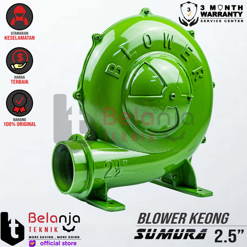 [EZM.3505347] Sumura Blower Listrik 2.5 Inch Mesin Peniup Angin Keong 2.5" In