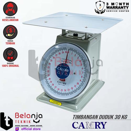 [EZM.3505353] Camry Timbangan Duduk Alat Ukur 30 Kg Timbangan Serbaguna