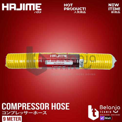 [EZM.3505382] Selang Angin Kompresor Air Hose 9 M Hajime Selang Hose Recoil 9 Meter