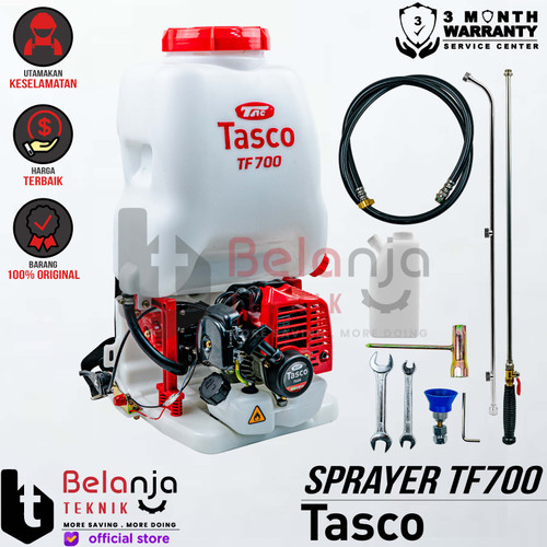 [EZM.3505401] Tasco Power Sprayer Bensin TF 700 Mesin Semprot Hama Engine Gendong TF700 2 Tak