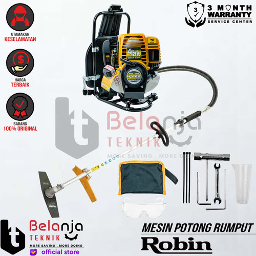 [EZM.3505402] Robin Mesin Potong Rumput Gendong Bensin RPB-4T35 Brush Cutter 4 Tak