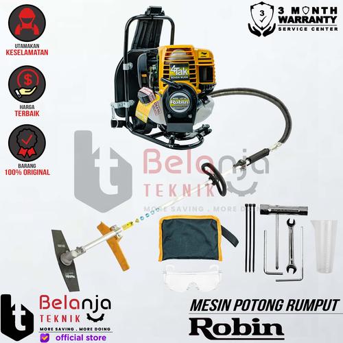 [EZM.3505402] Robin Mesin Potong Rumput Gendong Bensin RPB-4T35 Brush Cutter 4 Tak