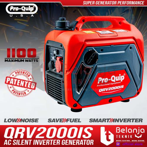 [EZM.3505471] Proquip Genset Inverter QRV2000 IS Generator SilentBensin Recoil 1100 Watt QRV 2000 QRV2000IS