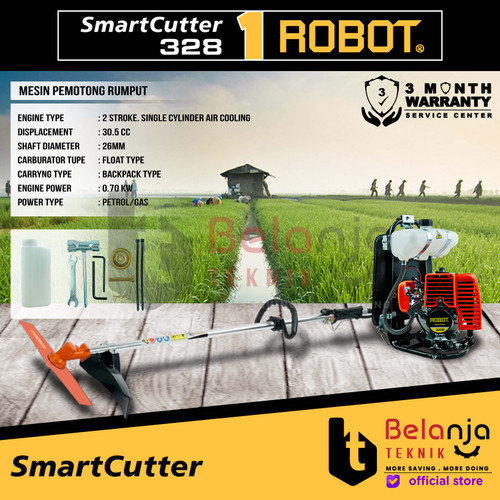 [EZM.3505498] Robot Mesin Potong Rumput Gendong Backpack Brush Cutter 2 Tak 328
