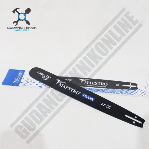 [EZM.3505511] Maestro Bar Mesin Chainsaw Laser 22" Bar Baja Lasertip 6500 L 22 Inch