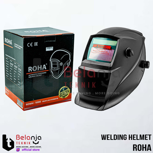 [EZM.3505523] Roha Kedok Helm Las Topeng Otomatis Welding Helmet Auto Darkening
